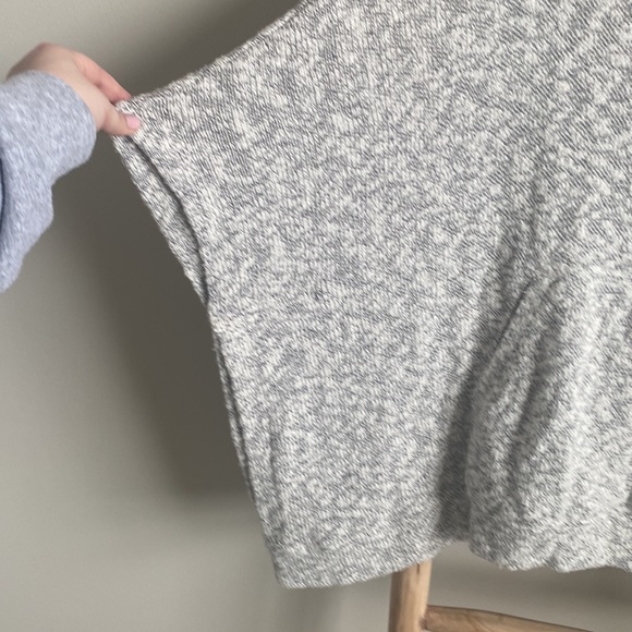 Lou & Grey Marled Mock Neck Poncho Top Sz Small - Picture 6 of 9